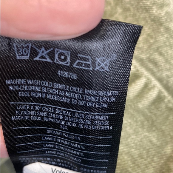 Volcom Olive Green Jean Jacket - Picture 10 of 13